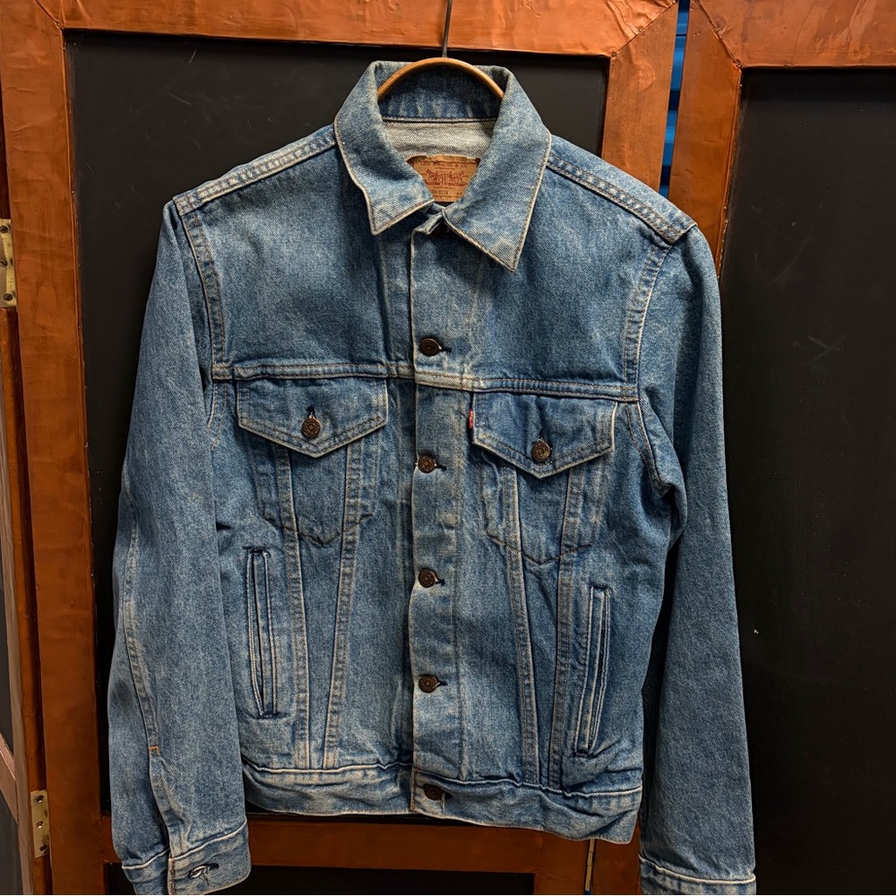 LEVI's Denim Trucker Jacket, Type III, WPL 423, Made in USA, Size 36